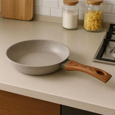 Imagem de Panela Frigideira Antiaderente Mimo Style 26cm Grafito Fundo Triplo Pa