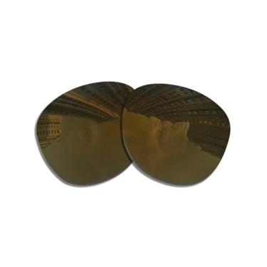 Imagem de Wetnenss Lentes de substituição para óculos de sol Oakley Latch OO9265/polarizadas de 1,5 mm/fácil de instalar (ouro K)