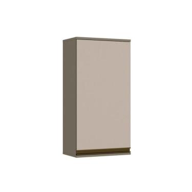 Imagem de Armário Aéreo P/ Cozinha Connect 1 Porta 40cm Duna/cristal - Henn