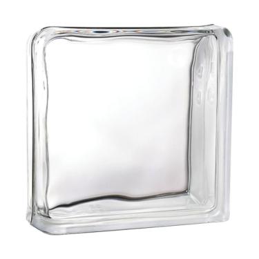 Imagem de Tijolo De Vidro 19 X 19 X 8 Cm Liso Translúcido 2 Lados Tradestar