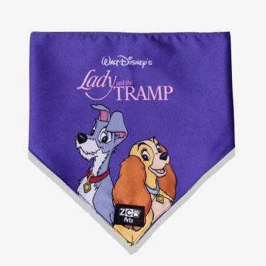 Imagem de Bandana Zonacriativa Pets A Dama E O Vagabundo Disney G