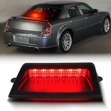 Imagem de ZDEERAOTO 3ª luz de freio LED para Chrysler 300 300C Sedan 2005 2026 2007 | Lâmpada de parada traseira de montagem alta central | Substitua para OEM 04805845AB, 4805845AB