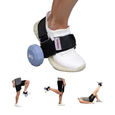 Imagem de Acessório original para pés de haltere, resistente, durável, prático para curvar o tornozelo, suporte de peso Tbialis Raise Trainer alça de pé para peso, pés de macaco, pesos de pé para exercícios