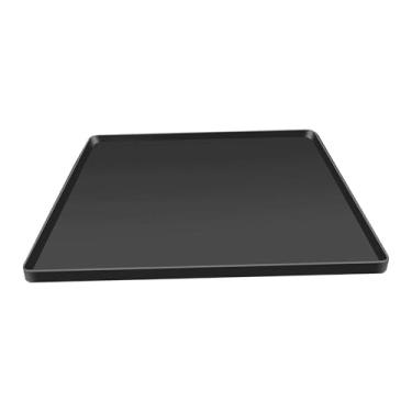 Imagem de Ｂｅｓｇａ Tapete para mini geladeira, bandeja de silicone para gotejamento, protetor de piso para pequenos eletrodomésticos, Preto 68.5x68.5x2cm