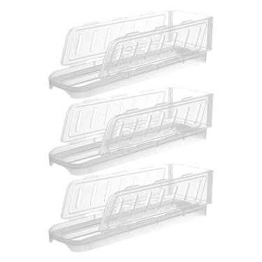 Imagem de Organizador De Para Bancada,3 Níveis Dobrável Com Economia de Espaço - Armazenamento Reutilizável para Frigorífico,Uso em Cozinha Despensa Casa Restaurante Acampamento