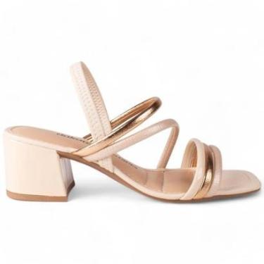 Imagem de SANDALIA DAKOTA SALTO MEDIO REF:Y8291 FEMININO-Feminino