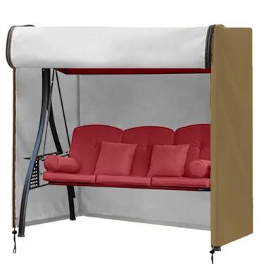 Imagem de Cubierta impermeable para columpio exterior FLYMEI para 3 personas