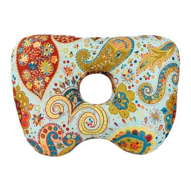 Imagem de Llazsybz Almofada para Piercing Na Orelha para Quem Dorme de Lado, Confortável E Respirável, com Suporte para Piercing Na Sala de Estar E No Quarto, Luz Verde, Tamanho real