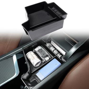 Imagem de TINKI Organizador de caixa de armazenamento de braço para console central, acessórios de bandeja de telefone para Volvo XC60 S60 S60L V60 XC90 S90 V90CC (GG (para XC60 S60 V60 XC90 S90 V90CC))