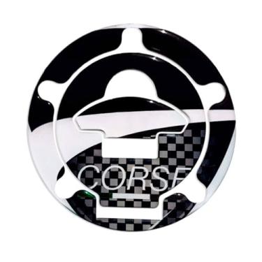 Imagem de Adesivo Resinado Para Bocal Compatível Panigale 959 Preto/Branco