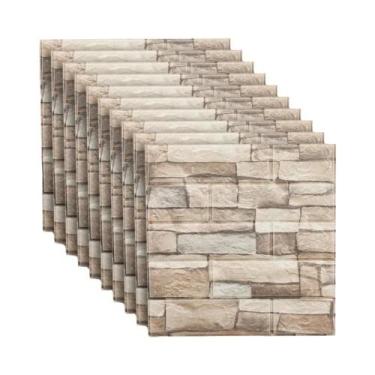 Imagem de Adesivos De Parede 3D À Prova d'Água 10pcs Autoadesivos Papel De Pared
