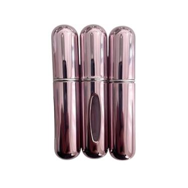 Imagem de Kit 12 Ou 6 Ou 3 Frasco De Perfume Recarregável 5ml(rosa,6 unidade)