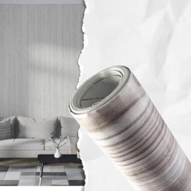Imagem de Papel de Parede PVC Madeira Cru