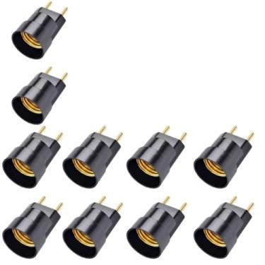 Imagem de Bocal Soquete Porta Lampada Borne Embutido Base E27 | Utilimix | 10 un