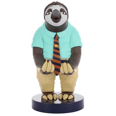 Imagem de Cableguys Zootopia Flash The Sloth Controller Holder & Phone Stand - Gaming Setup Accessories for Desk and Game Room, Controller Stand Compatible with Xbox, PlayStation & Most Standard Controllers