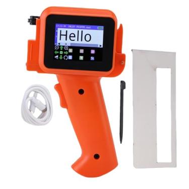 Imagem de Garosa Mini Impressora Jato de Tinta Atualizada, Impressora Jato de Tinta Portátil Com Tela Sensível Ao Toque HD LED de 2,4 Polegadas e CPU Inteligente de 4 Núcleos, para Código QR de