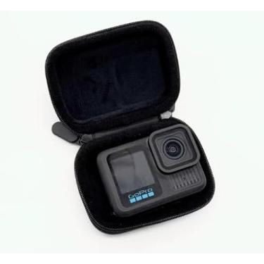 Imagem de Bolsa portátil e leve à prova d'água – estojo compacto à prova de choque com vários bolsos para câmera sem espelho