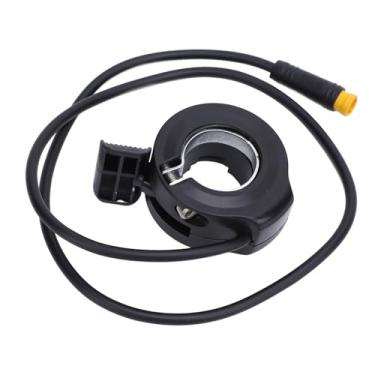 Imagem de Alomejor Acelerador de Polegar, Conector de 3 Pinos Resistente à água, Controle de Velocidade Universal Esquerdo e Direito para Scooter Dobrável Com Controlador Kt