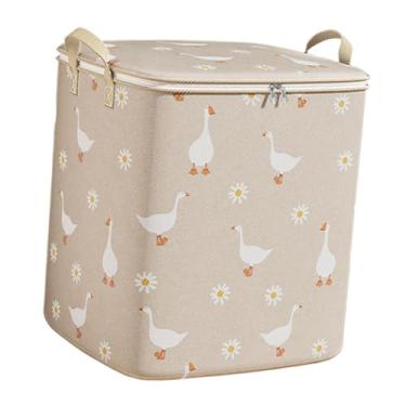 Imagem de Generic Saco para guardar edredom, roupa suja, cobertor, travesseiro e roupa de cama, Beige 140 L