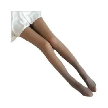 Imagem de Meia-calça Térmica Grossa De Cintura Alta Para Mulheres, Leggings Tran