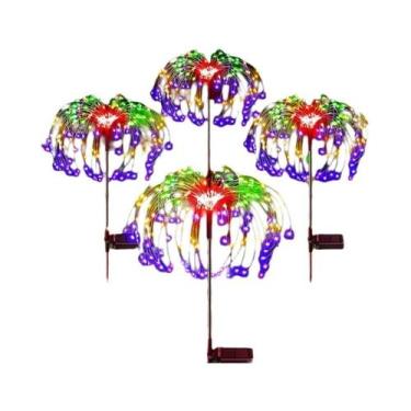 Imagem de Luzes LED Solares À Prova d'Água Para Exterior, Luzes De Fogos De Arti