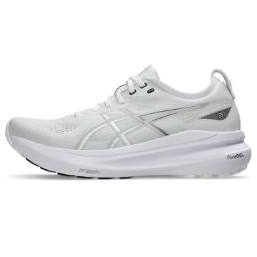 Imagem de Asics Tênis de corrida masculino Gel-Kayano 31, Branco/concreto, 44