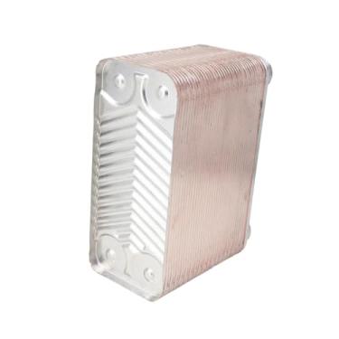 Imagem de ROUPWKWO Refrigerador de mosto com 38 placas, permutador de calor SUS 304 aço inoxidável para fabricação de vinho, cerveja caseira, 1,6 Mpa