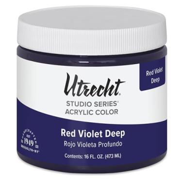 Imagem de Utrecht Tinta acrílica Studio Series - vermelho violeta profundo, litro