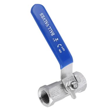 Imagem de Irfora Válvula de Esfera de Aço Inoxidável 304 1 Unidade Porta Reduzida Com Rosca Fêmea BSP, Resistente e Confiável para Aplicações Desligamento e Controle, Fácil Confirmação Visual (1/4"(2 pontos))