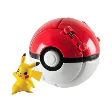 Imagem de Figuras De Ação De Anime Pokémon Pokeball Pikachu Charizard Piplup Kyo