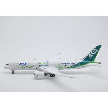 Imagem de Phoenix ANA Inspiration of Japan SAF Flight Initiative for Boeing B787-8 JA874A 1:400 DIECAST Aircraft Pre-Built Model