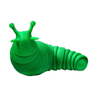 Imagem de Brinquedo Fidget Slug para Alivio de Estresse Stretch Articulando Stim Adultos Relaxante Flexível Alto- Portátil Sensorial Ótimos
