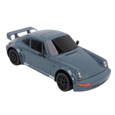 Imagem de Asixxsix Carro de controle remoto, carro de drift RC em escala 1/20 com controle proporcional de aceleração, bateria de 500mAh, 4 pneus de corrida, de drift RC 4x4 (GREY)