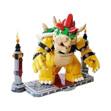 Imagem de 2807PCS Blocos De Montar Modelo Bowser Compatíveis Com 71411 Figuras D