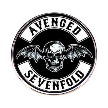 Imagem de Broche De Metal Da Banda De Rock Avenged Sevenfold, Pin De Música, Ace