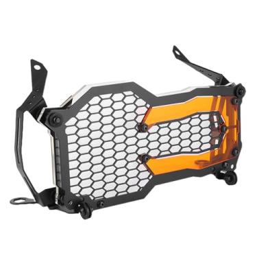 Imagem de Generic Capa de Proteção da Grade do Farol da Motocicleta Protetor de Farol de Atualização Elegante para R1200GS R1250GS, Aço Inoxidável + Acrílico Adequado para Pilotos de 2014 a 2020
