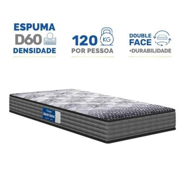 Imagem de Colchão de Espuma D60 Double Face Guarda Costas Comfort Force Probel Solteiro 88cm
