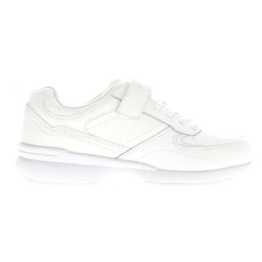 Imagem de Propét Tênis de caminhada feminino Lifewalker Flex Leather Orhotic Comfort, Branco, 9.5 Narrow