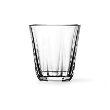 Imagem de Xícara de café moderna de vidro temperado simples para escritório, chá da tarde, copo de vidro requintado