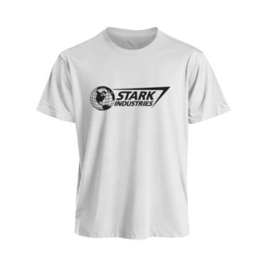 Imagem de Camiseta Oversized Marvel Iron Man Stark Industries Para Homens E Mulh