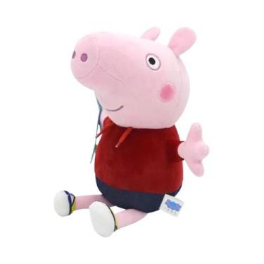 Imagem de Boneca De Pelúcia Peppa Pig De 30CM, Boneca De Algodão PP, Família, Mã