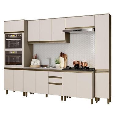 Imagem de Cozinha Completa 6 Peças Connect Duna-cristal Com Paneleiro - Móveis Henn Duna-cristal