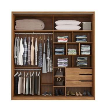 Imagem de Jogo De Quarto Roupeiro Com Espelho E Comoda Valencia Amendola