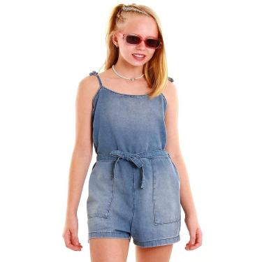 Imagem de Macacão em Jeans Feminino-Feminino