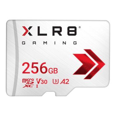 Imagem de Cartão de memória PNY XLR8 Gaming microSDXC 256GB UHS-I V30 A2