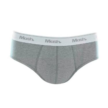 Imagem de Cueca Slip Mash 073.58 Algodão, Cinza mescla, Cz06, M