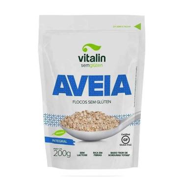 Imagem de Aveia Flocos Integral 200g - Vitalin-Unissex