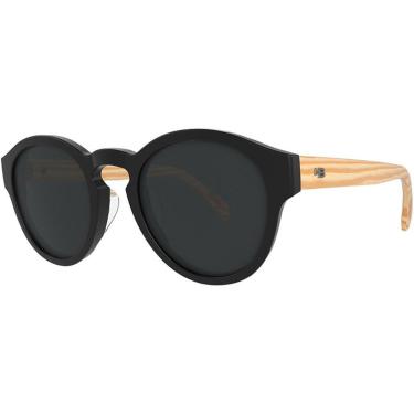 Imagem de Óculos de Sol HB Buzz M Black/Wood Gray-Unissex