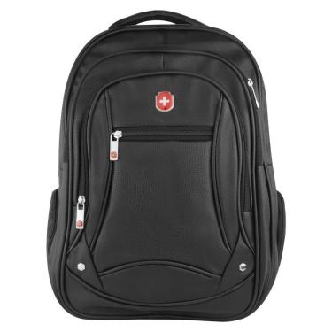 Imagem de Mochila Swissland Executiva Notebook Couro Preto-Masculino