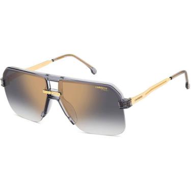 Imagem de Óculos de Sol Carrera 1066 S KB7 63FQ Cinza Masculino - Cinza - Masculino - Único-Masculino